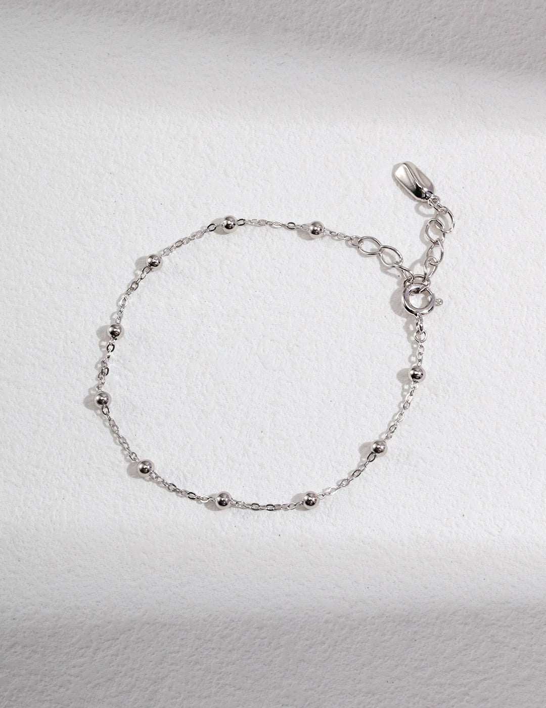 Sterling silver simple bracelet