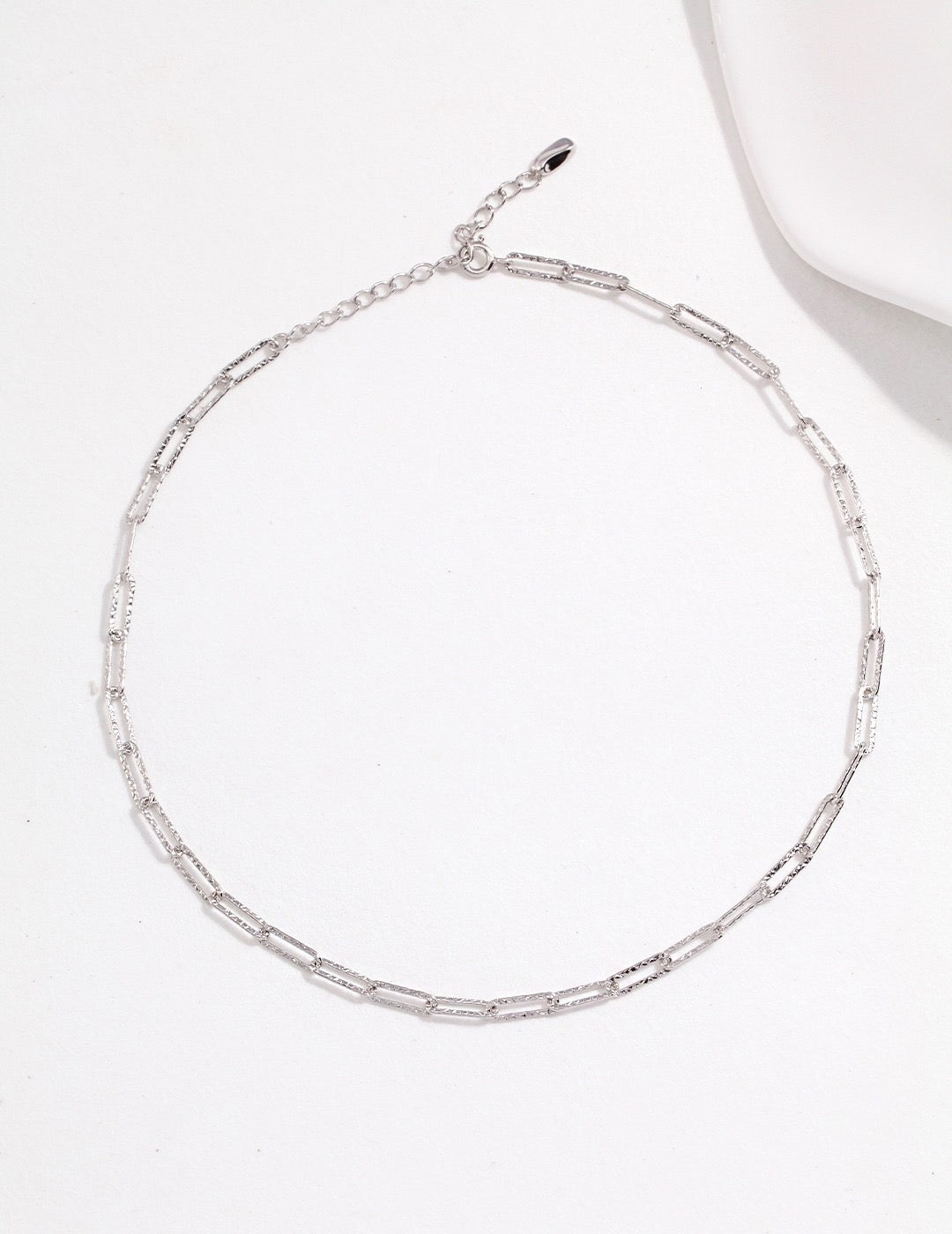 Sterling silver simple necklace